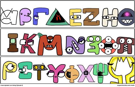 greek alphabet lore comic